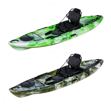 Customized color factory wholesale 10ft single sit on top fishing kayak for water sports